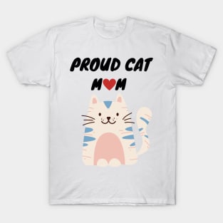 Proud Cat Mom T-Shirt